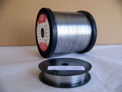 Kanthal a  ribbon resistance heating wire 0.6mm  x 0.07mm (.024&#034; x .003&#034; ) 50 ft for sale