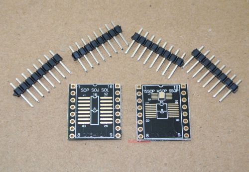 10pcs SOP16 SOIC16 SSOP16 TO DIP16 Double Side Adapter Converter PCB Board