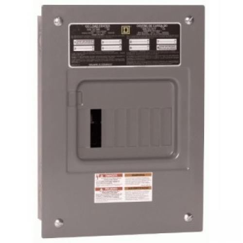 Square D by Schneider Electric QO 100 Amp 6-Space 12-Circuit Main Lug Indoor Loa