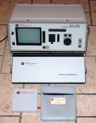 Opto electronics inc ofm20 optical fiber monitor 850nm with training kit for sale