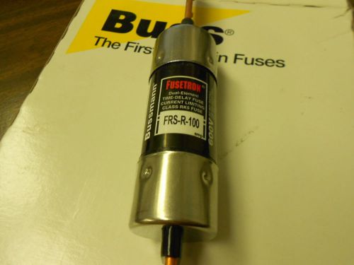 Buss frs-r-100 class rk5 fuses frsr100 lot of 5 for sale