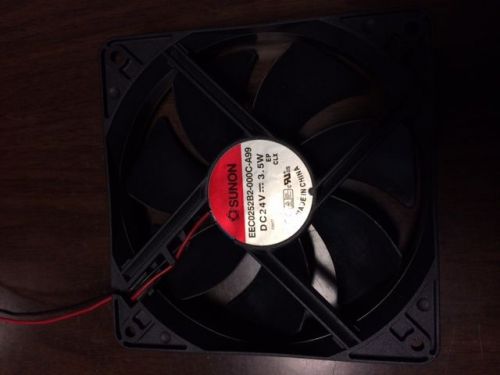 Sunon dc 24 volt 3.5 watts .146 amps cooling fan 120 x 120 x 25mm for sale