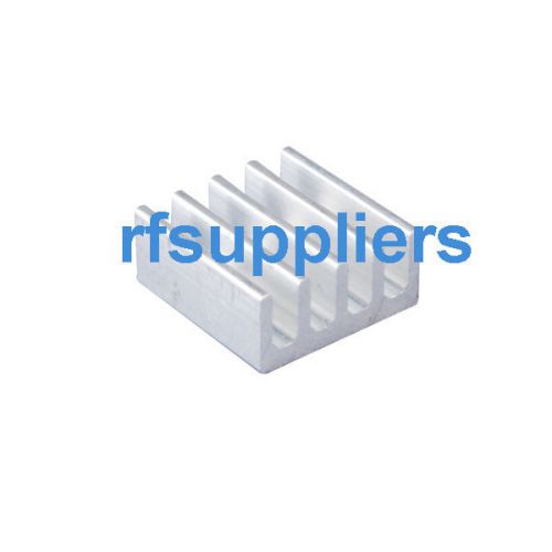 30 x aluminum heat sink high quality for memory chip ic 0.43&#039;&#039;x0.43&#039;&#039;x0.2&#039;&#039;new for sale