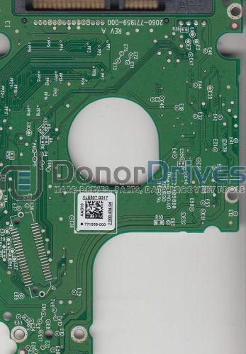 Wd5000lpcx-24c6ht0, 771959-000 aad10, wd sata 2.5 pcb + service for sale