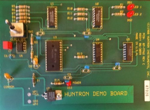 Huntron DSI 700 User&#039;s Aids - Demo Board - Component Demo Test Circuit Board