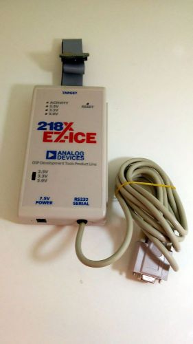 ANALOG DEVICES 218X-ICE EZ-ICE Serial For ADSP-218X TARGET 7.5V Power Speed R232