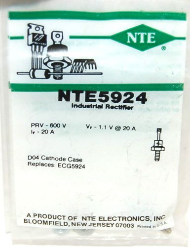 NTE NTE5924 INDUSTRIAL RECTIFIER D04 CATHODE CASE EQUIV to ECG5924