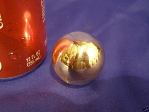 2&#034;  Sphere Tesla Coil Solid Brass Neon Transformer