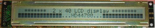2x40 LCD Module HD44780