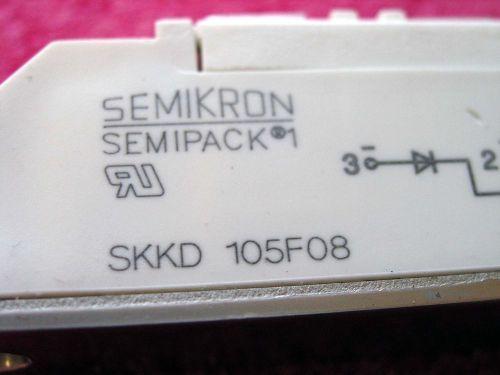Semikron SKKD 105F08 Diode Module 105A  800V SKKD105F08 lot of  5