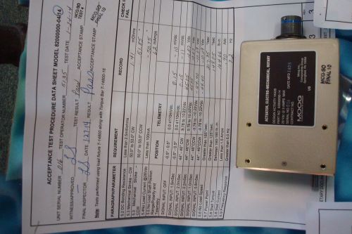 Moog Rotary actuator 82000000-14