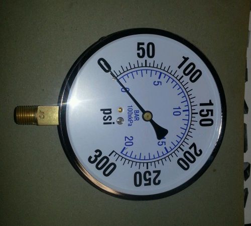 300# pressure gauge w 1/4