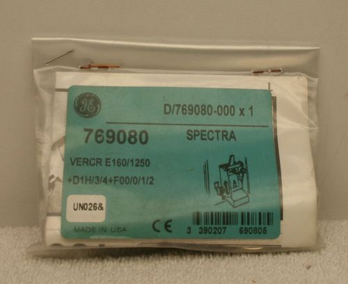 General Electric D/769080-000x1 769080 Spectra Keyed Switch VERCR E160/1250 NEW