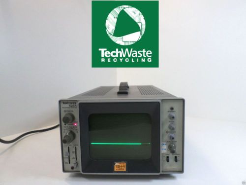 TEKTRONIX 528A VIDEO TELEVISION WAVEFORM MONITOR NTSC OSCILLOSCOPE T2*C12