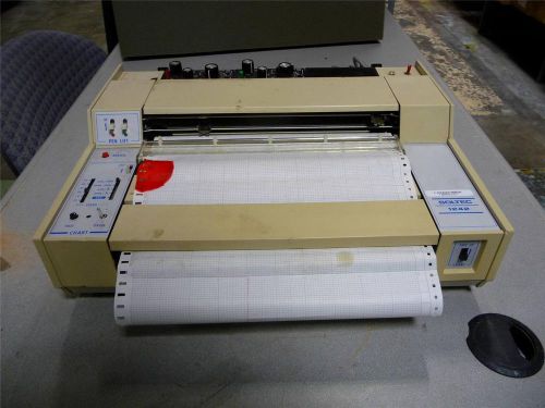 Soltec 1242 2-channel flatbed chart plotter recorder for sale