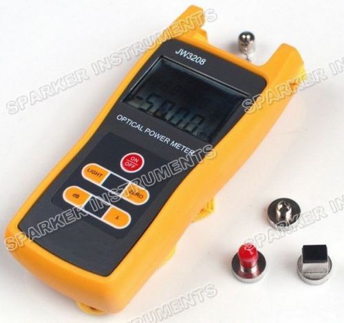 New digital optical power meter jw3208c with fc,sc and st adapter(-50 to +26db) for sale