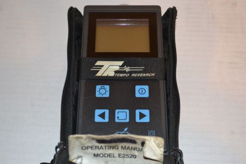 Tempo Research E2520 Handheld metallic TDR  *** Make Offer ***