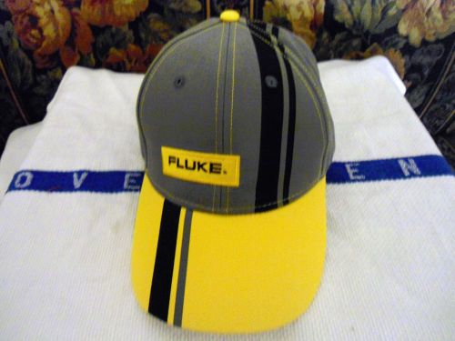 ELECTRICIAN LINEMAN KLEIN TOOLS FLUKE METER STRIPED HAT WITH EMBROIDERED LOGO