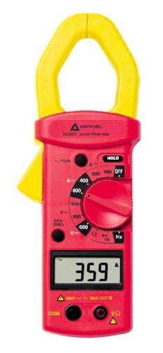 Amprobe ac68c true-rms 600a clamp meter for sale