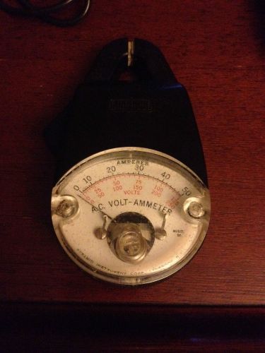 Vintage Amprobe Model 50 AC Volt Ammeter