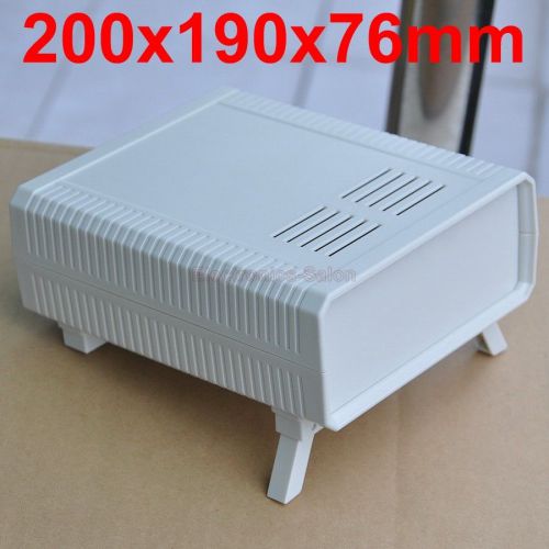 Hq instrumentation abs project enclosure box case, white, 200x190x76mm. for sale