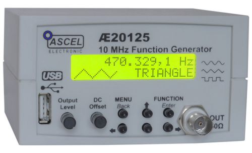 Ae20125 10 mhz sweep dds function generator kit with usb and modulation for sale