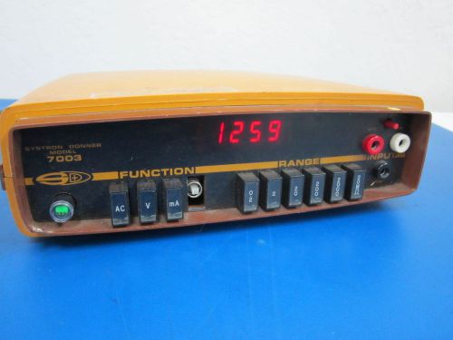 Systron donner model 7003 for sale