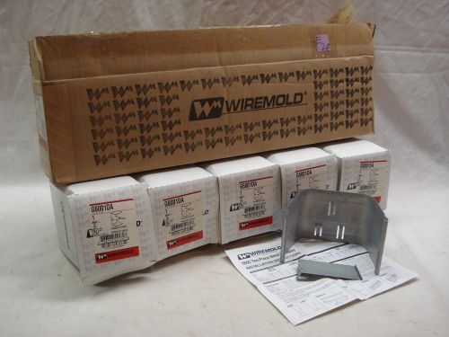 Wiremold galvanized divider clip,  lot of 5,  6000 series,  g6001da,  nib for sale