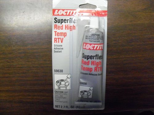Loctite LOC59630 SuperFlex High-Temp RTV Silicone Adhesive Sealant 80 ml in Red