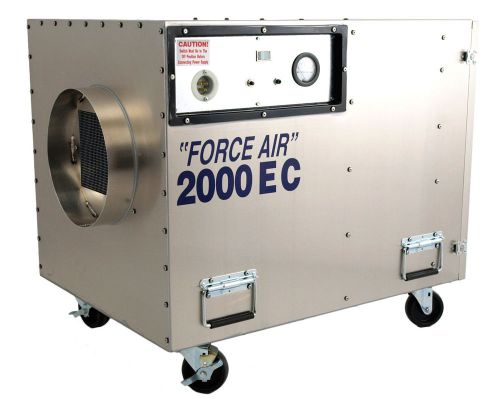 400077 asci systems force air 2000 ec negative air machine for sale