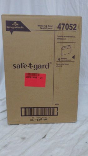 Georgia-Pacific Safe-T-Gard, 47052 1/2-Fold Toilet Seat Cover, 4-250packs