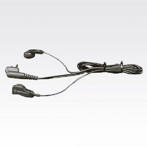 Lot of 2 motorola 53866 earbud earpieces for cls xtn rdx rdm dtr  series radios for sale