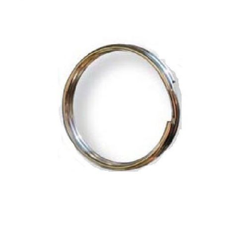 Zak Tool ZT34 Silver 1.5&#034; Circular Steel Key Ring - (3 Pack)