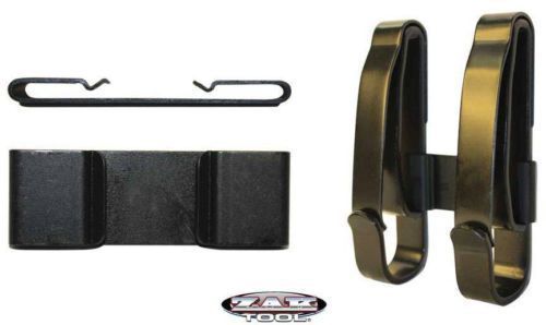 Zak tool zt55c tactical black connector clip secures 2 zt55 on duty belt holder for sale