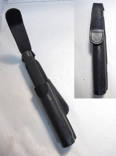 #92av e26 pb shoemaker leather safety case fr 1 1/32 asp 26&#034; or expandable baton for sale