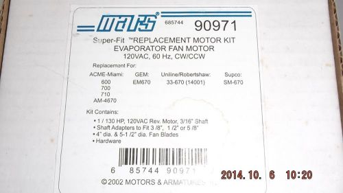 MARS Super-Fit Replacement Motor Kit Pt no# 90971