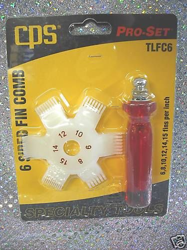 FIN COMB UNIVERSAL 6 SIDED MADE BY: CPS PRODUCTS *TLFC6