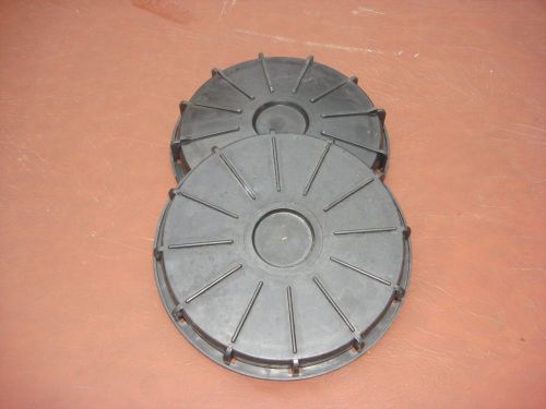 Ibc 275 330 plastic tote tank container top cap lid 9&#034; 8&#034; for sale