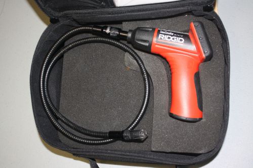 RIDGID Seesnake Mirco with accesories bag and instuctions inspection camera