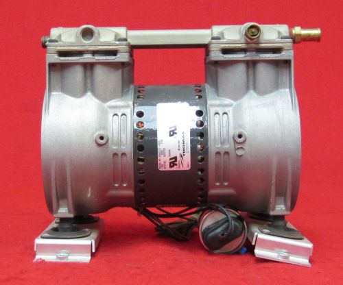 Rietschle thomas motor pump vacuum compressor 115v 2650ce37-989 #t9 for sale