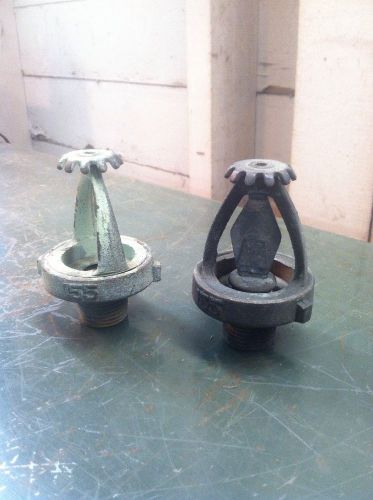 Antique Grinnell Brass Fire Sprinkler Head Patent 1890 Lot Of 2 155 Degrees