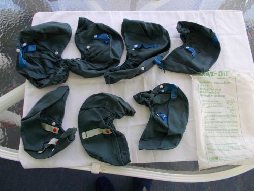 Lot of 7 staz-on suspension for protective helmet use with hat or cap msa new for sale