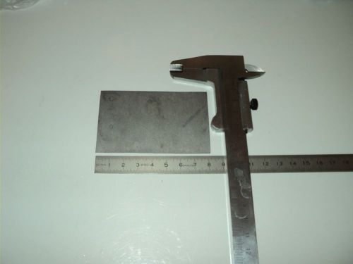 Pure Beryllium metal foil (plate) x-ray window 0.2x80x50 mm element sample