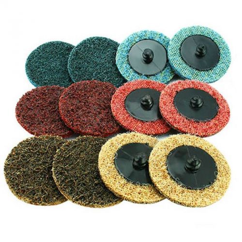 100 3&#034; Roloc Surface Conditioning Sanding Disc Mixed