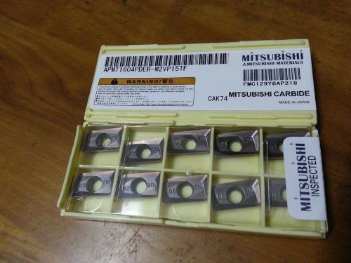 50pcs MITSUBISHI APMT1604PDER-M2 VP15TF Carbide Inserts free shipping