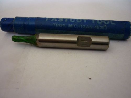 1 NEW END MILL  1 DEGREE TAPER/SIDE 1/8&#034; DIA.3/8&#034; SHANK 3 FLUTE, FASTCUT TOOL