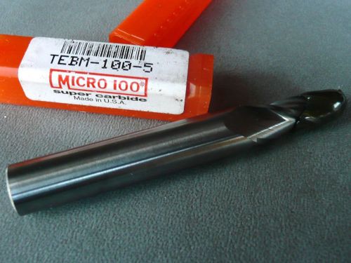 TEBM-100-5, Universal Tapered, Ball Nose by Micro 100