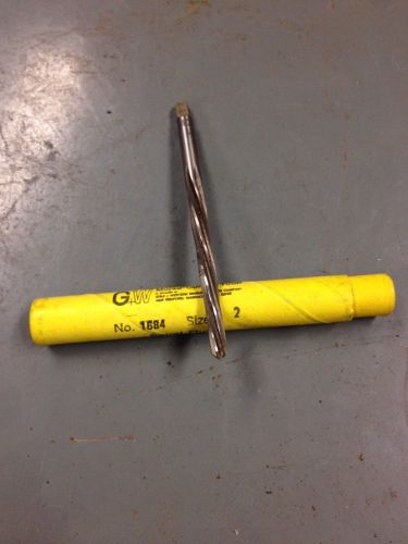 Morse 1684 #2 taper pin reamer spiral flute hss machinist tool box find for sale