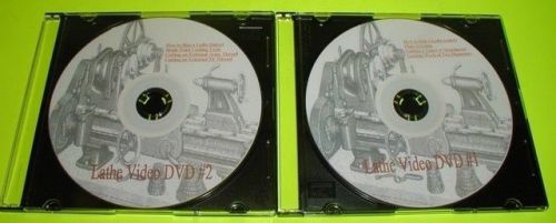 SOUTH BEND HOW TO RUN A LATHE 2 DVD VIDEO SET BRAND NEW manual also available