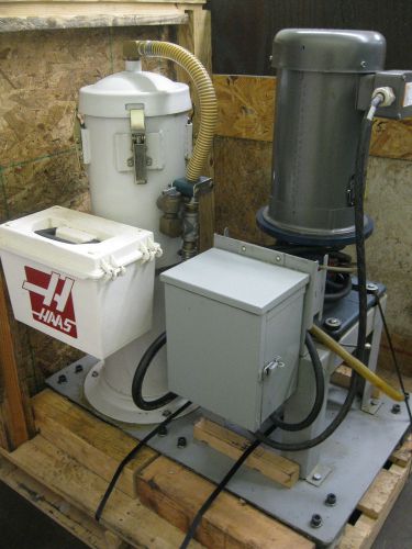 Haas high-pressure coolant system 1000 psi w/ auxiliary coolant filter for sale